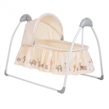 Электрокачели-колыбель Pituso Camellia — Beige Zoo