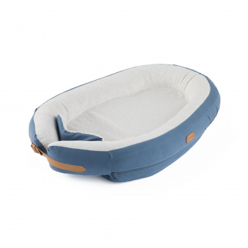 Матрасик-кокон Voksi Baby Nest Premium — Blue