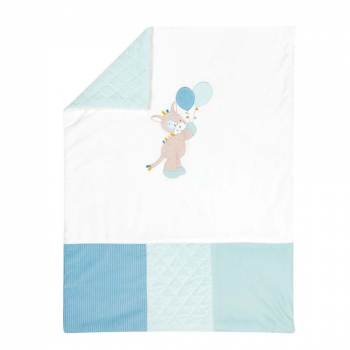 Плед 75х100 см Nattou — Tim & Tiloo Лошадка и Волк 498418