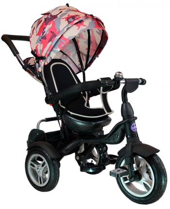 Велосипед детский трехколёсный Farfello TSTX6688-4 — камуфляж красный