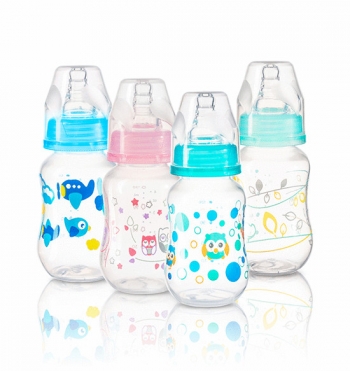 Бутылочка  антиколиковая стандартная BabyOno — 120 мл