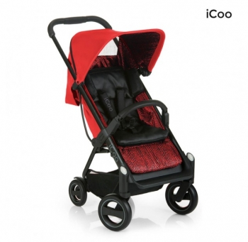 Прогулочная коляска iCoo Acrobat — Fishbon Red