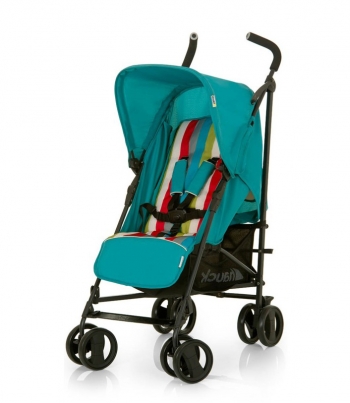 Коляска-трость Hauck Roma — rainbow petrole
