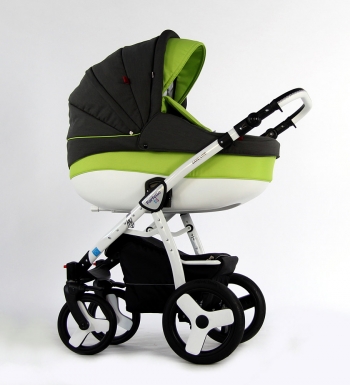 Коляска 2 в 1 Farfello Care-Line — CL14 темно-серый