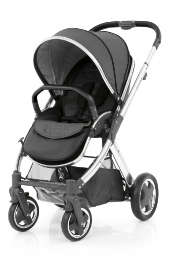 Прогулочная коляска Oyster 2 + Colour Pack (шасси Chrome/Black) — Tungsten Grey