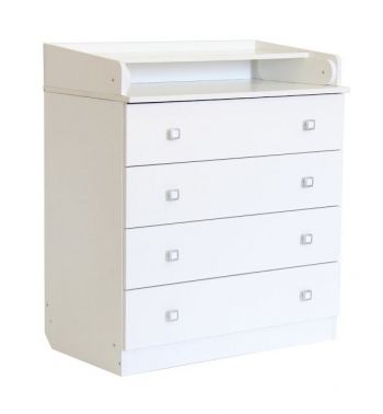 Пеленальный комод Фея 1580 — Белый