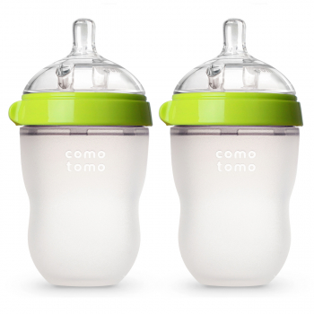 Набор бутылочек для кормления COMOTOMO (250 мл.) Natural Feel Baby Bottle