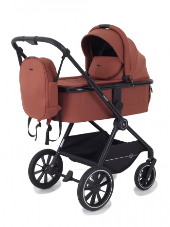 Коляска 2 в 1 RANT MOSS — Maroon Brown