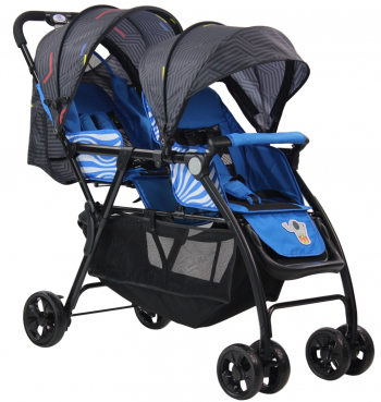 Прогулочная коляска Farfello Vivid Plus — Синий