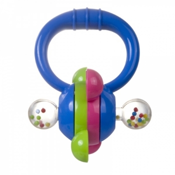 Погремушка Canpol "Колесо" арт. 2/887, 0+ мес. — синий
