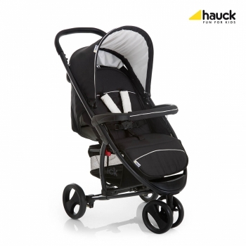 Прогулочная коляска Hauck MIAMI 3S SLX — caviar/silver
