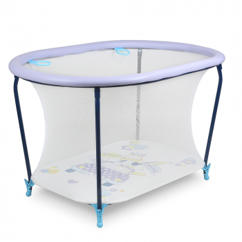 Манеж детский Globex Овал NEW — фиолетовый арт.110807
