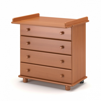 Пеленальный комод Gandilyan (Гандылян) Аистенок — Вишня