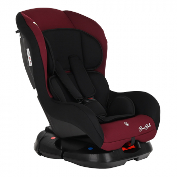 Автокресло Bambola Bambino — Черный/Бордо