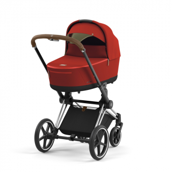 Коляска для новорожденных Cybex Priam IV (шасси Chrome Brown) — Autumn Gold