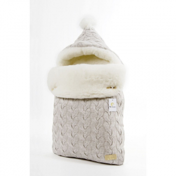 Конверт меховой Ma Licorne Mouton — Beige (бежевый)