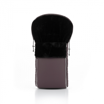 Конверт в коляску Beatrice Bambini Nero Max (экокожа) — Brown