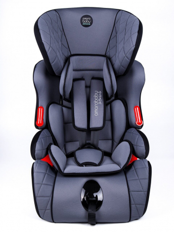 Автокресло Amarobaby Big trip — Серый/Чёрный