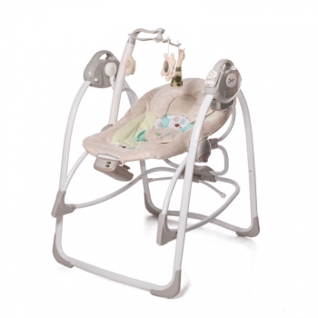 Электрокачели Jetem Flappy 2в1 с адаптером — Шампань