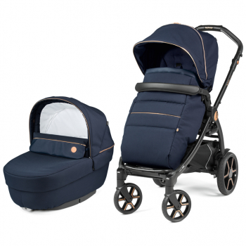 Коляска 2 в 1 Peg Perego Book Combo Elite — Blue Shine