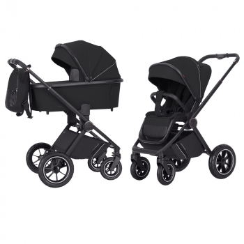 Коляска 2 в 1 Carrello Ultimo Air CRL-6516 — Pitch Black