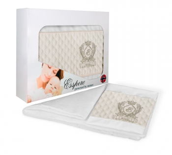 Комплект постельного белья в коляску Esspero Conny 5 предметов — E-Royal Beige