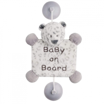 Знак автомобильный Nattou Baby on board Loulou, Lea Hippolyte — Леопард 963442
