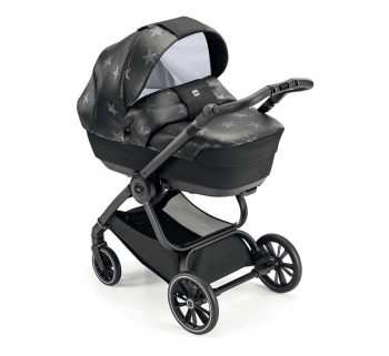 Коляска 3 в 1 Cam Techno Softy (шасси Scratch Grey V99S) — 512