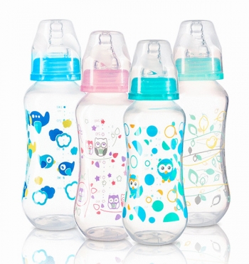 Бутылочка  антиколиковая стандартная BabyOno — 240 мл