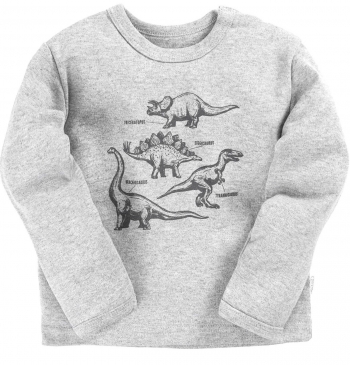 Фуфайка\футболка длин.рукав с плеч.заст. Веселый Малыш 