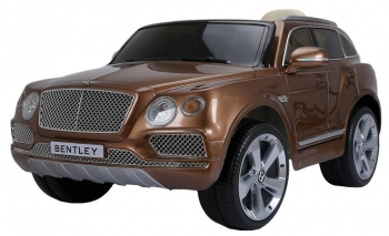 Электромобиль Farfello JJ2158 Bentley Bentayga — бронзовый экокожа