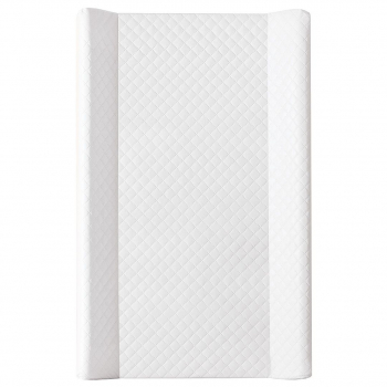 Пеленальный матрасик Ceba Baby Comfort 80 см без изголовья на кровать 125x65 см W-212 — CARO white