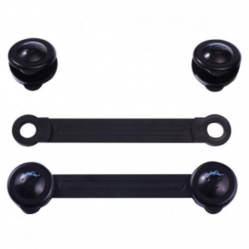 Универсальная защита холодильников BabyOno (2шт.) — Черный