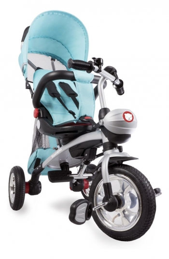 Трехколесный велосипед-беговел 2 в 1 Lionelo Tim Plus — blue