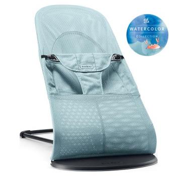 Детский шезлонг BabyBjorn Balance Soft Air — Turquoise turtle