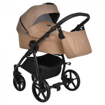 Коляска 2 в 1 Tutis Novo — Кожа Brown