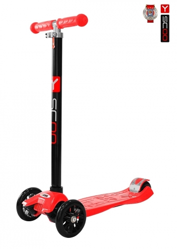 Самокат Y-SCOO maxi A-20 Simple — red