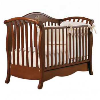 Детская кроватка Bambolina Divina — Орех