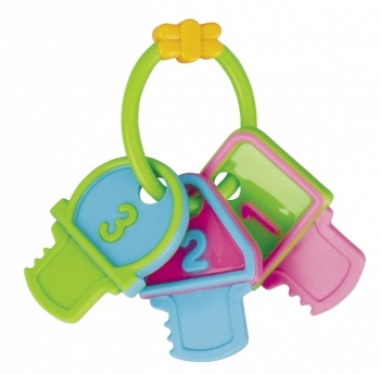 Прорезыватель Canpol "Ключи" арт. 2/132, 0+ мес. — цифры