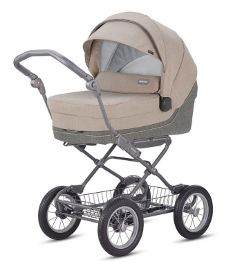 Коляска 2 в 1 Inglesina Sofia Ergobike Slate — Bermuda Beige