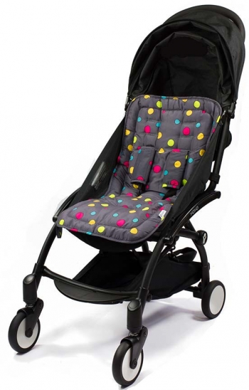 Матрасик Choopie для коляски с чехлами на ремни CityLiner — 609 Broadway Dots