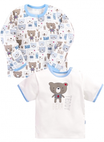 Комплект(Кофточка,фуфайка с кор.рук. 