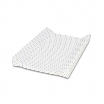 Пеленальная доска с матрасиком Micuna CP-1199 Plus — White/Beige Dots