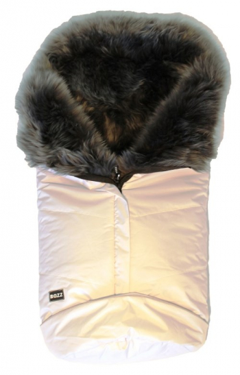 Зимний конверт BOZZ с длинным ворсом — 20-2015-25 Белый/Серый