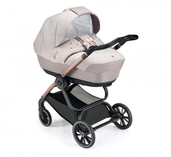 Коляска 3 в 1 Cam Techno Softy (шасси Rosegold V95S) — 515