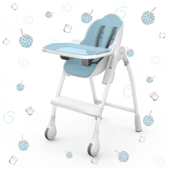 Стульчик для кормления Oribel (Орибел) Кокон — Зефир голубая малина