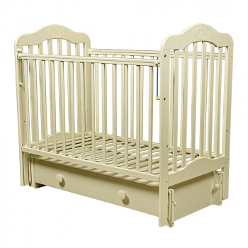 Детская кроватка Мой Малыш 03 (маятник универсальный) — Слоновая кость
