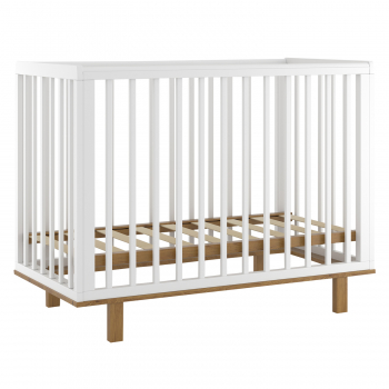 Детская кроватка Incanto PAPI массив березы — белый-бук