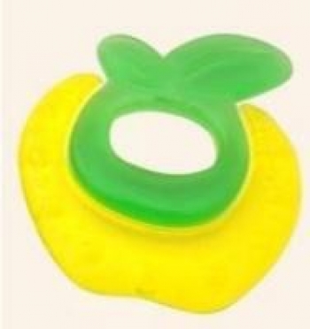 Прорезыватель водный охлаждающий Canpol Fruits арт. 2/812, 0+ мес., яблочко — желтый