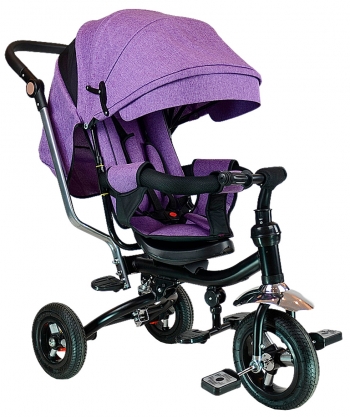 Велосипед детский трехколёсный Farfello TSTX012 — лён фиолетовый